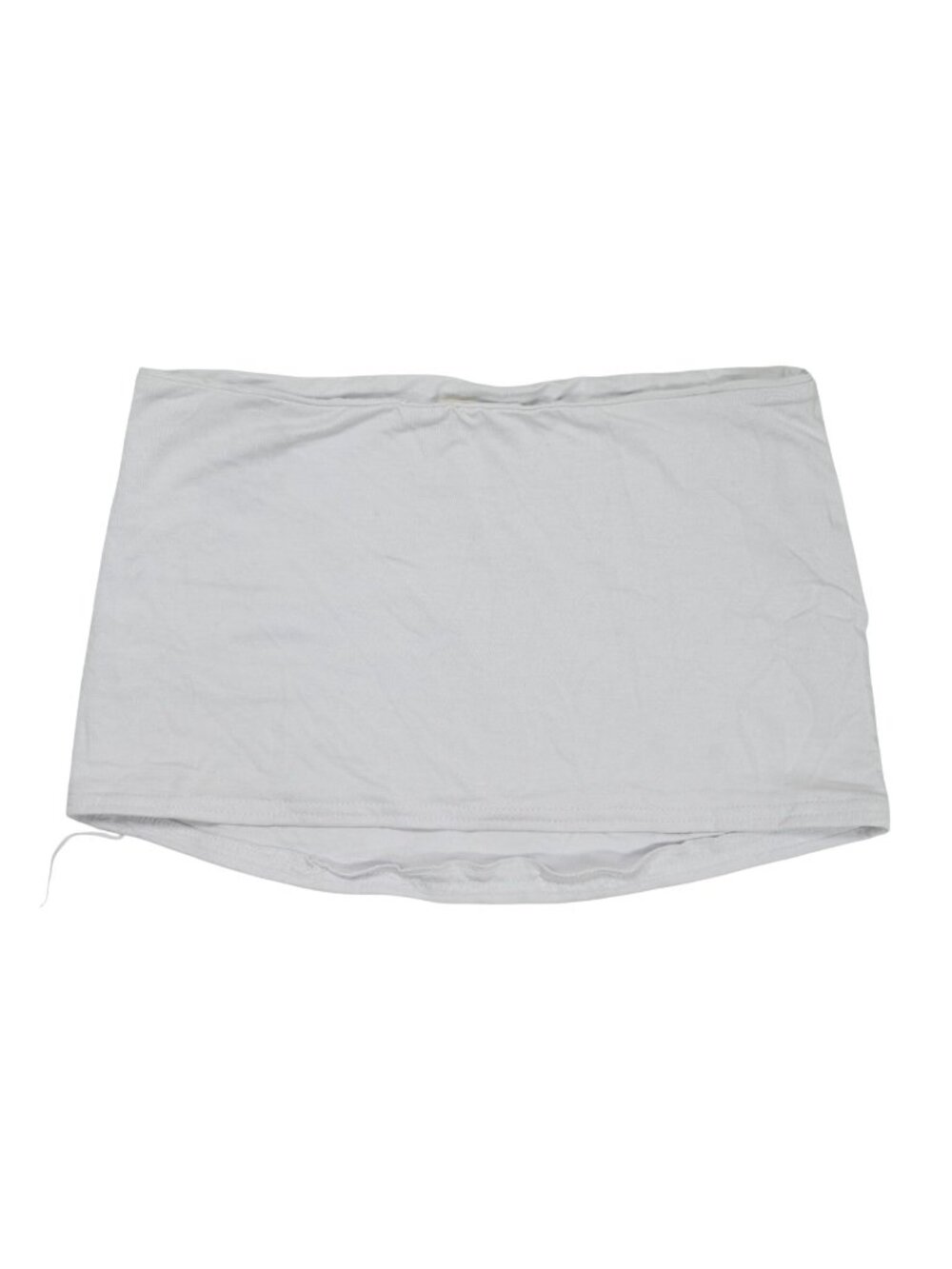 Gyaltsen Earth Simple Micro Skirt in White